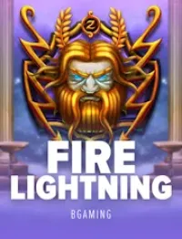 fire lightning - logo