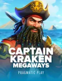 captain kraken megaways slot logo