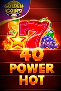 40 power hot golden coins link logo